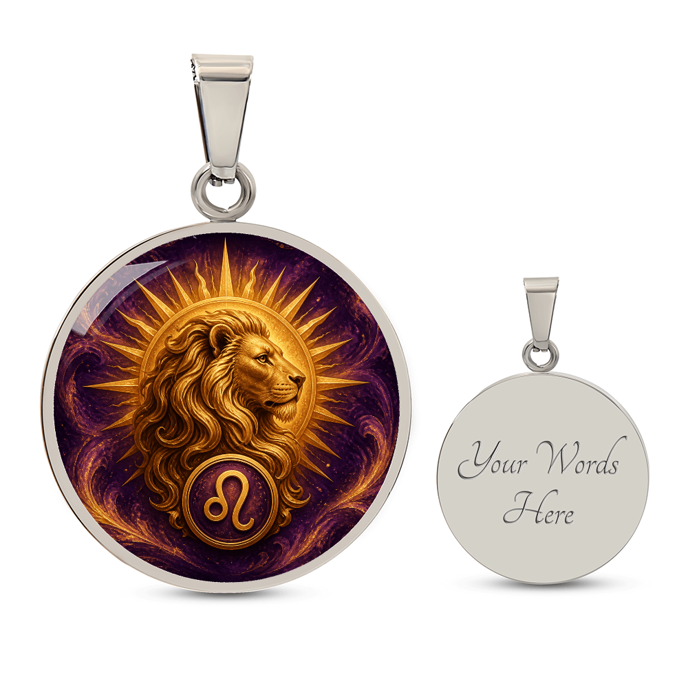 Leo Astrology Necklace | Never Shrink Your Light