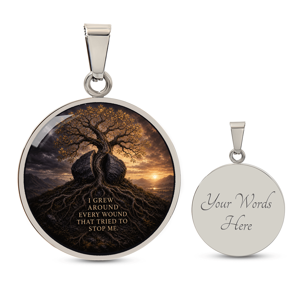Tree of Life Necklace | I Grew Around Every Wound
