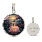Dragonfly Lotus Necklace | Begin Again Honestly