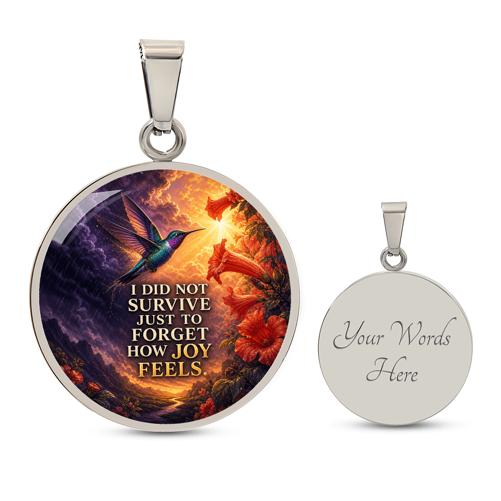 Hummingbird Necklace | Joy After Survival