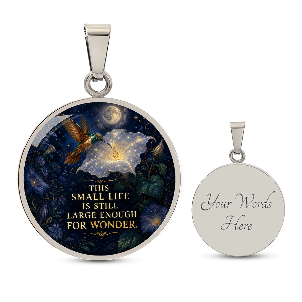 Hummingbird Necklace | A Life Large Enough for Wonder