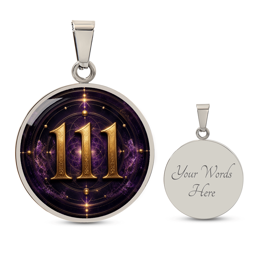 111 Angel Number Necklace | Choose Yourself