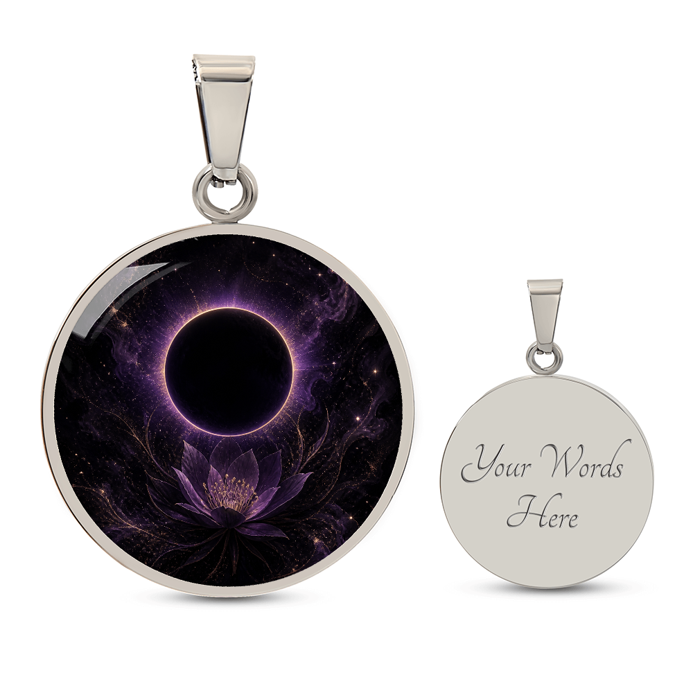 New Moon Necklace | Quiet Beginning Pendant