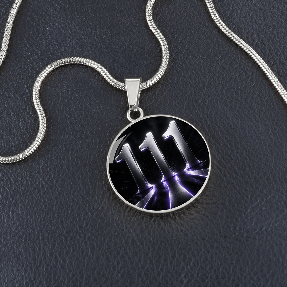 111 Angel Number Necklace | Own Your Direction