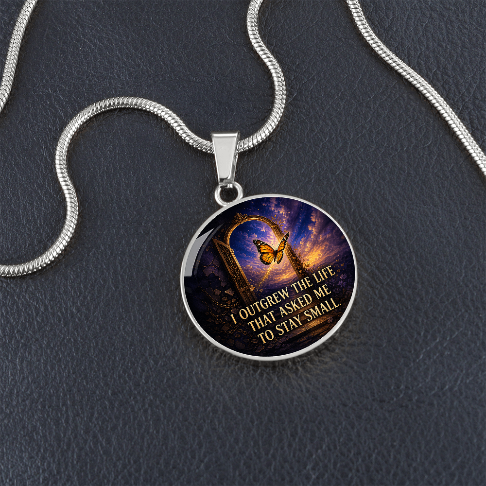 Butterfly Necklace | I Outgrew the Life That Kept Me Small