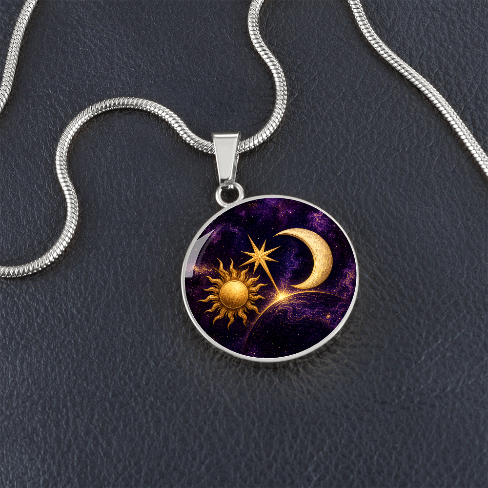 Sun Moon Rising Necklace | More Than One Truth