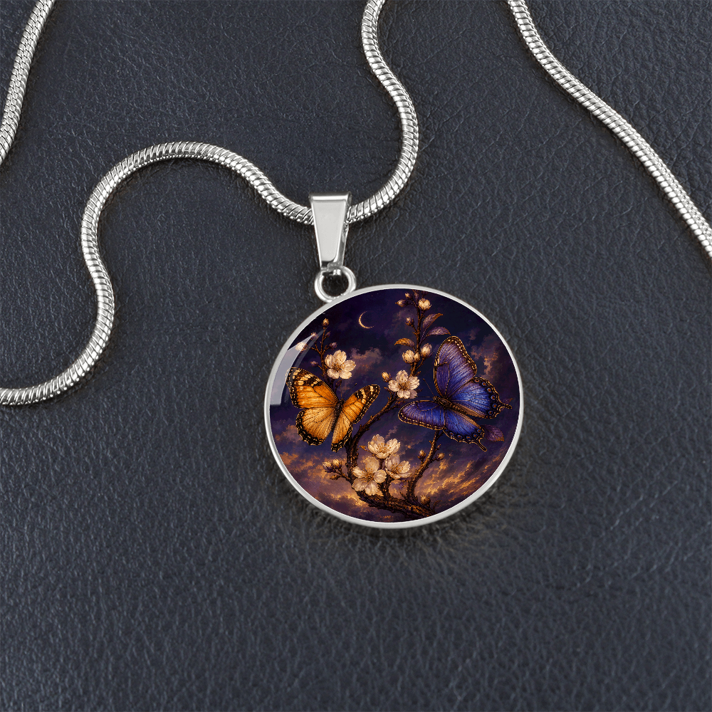 Two Butterflies Necklace | We Grew and Still Chose Us