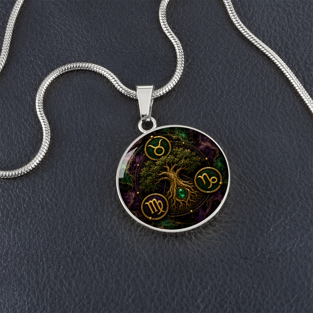 Earth Signs Zodiac Necklace | Root Before You Reach