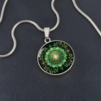 Heart Chakra Necklace | Compassion Symbol Pendant
