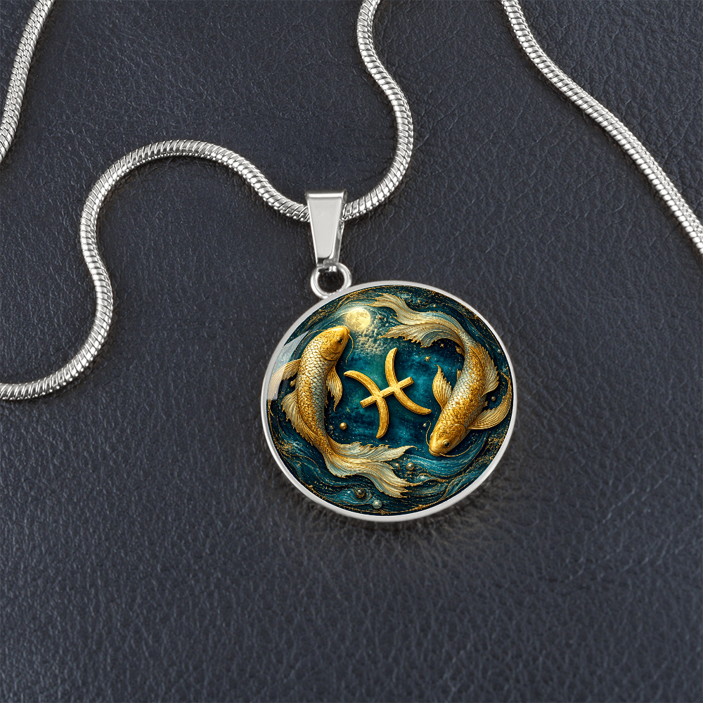 Pisces Zodiac Necklace | Tender, Not Lost