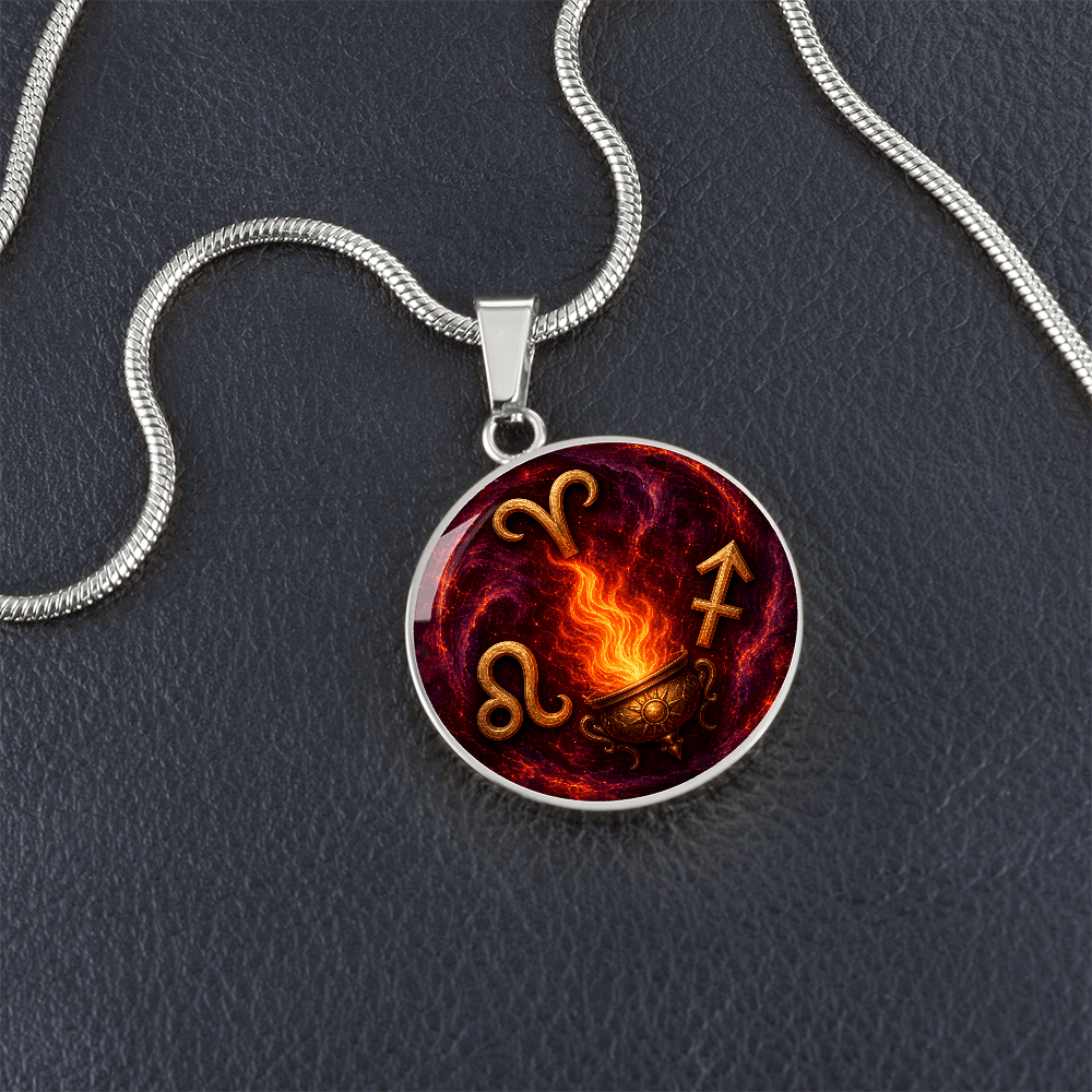 Fire Signs Zodiac Necklace | Give Your Fire Direction