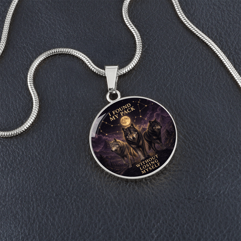 Wolf Pack Necklace | I Found My Pack Without Losing Myself