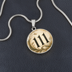 111 Angel Number Necklace | Trust the Quiet Yes