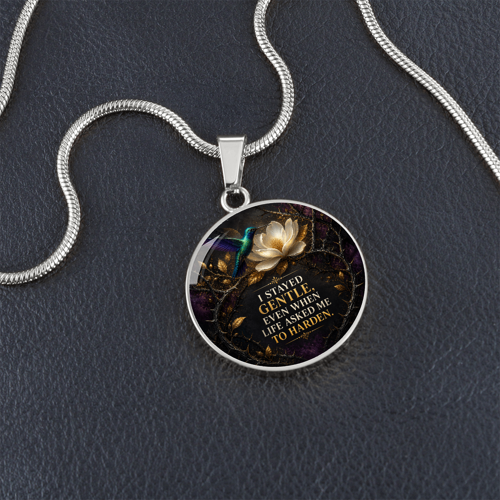 Hummingbird Necklace | I Stayed Gentle