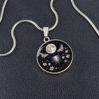 The Moon Tarot Necklace | Intuition and Mystery Pendant