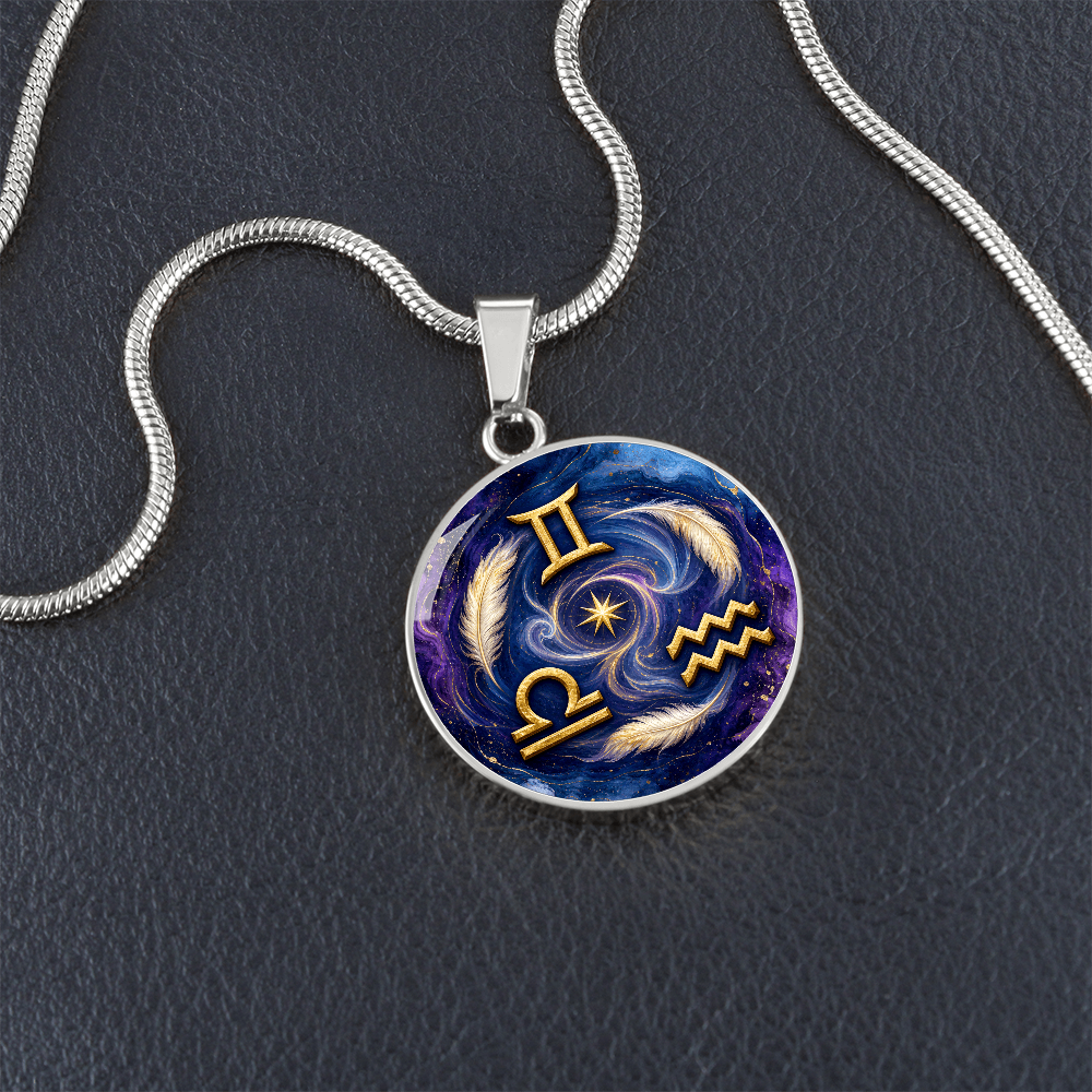 Air Signs Zodiac Necklace | Keep Your Own Mind
