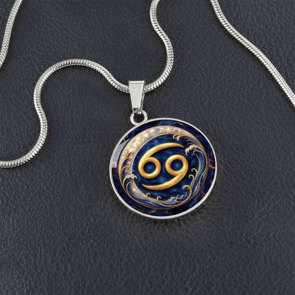 Cancer Zodiac Sign Necklace | Feel Deeply, Stand Firm