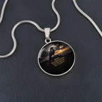 Crow Necklace | Being Misunderstood Never Made Me Untrue
