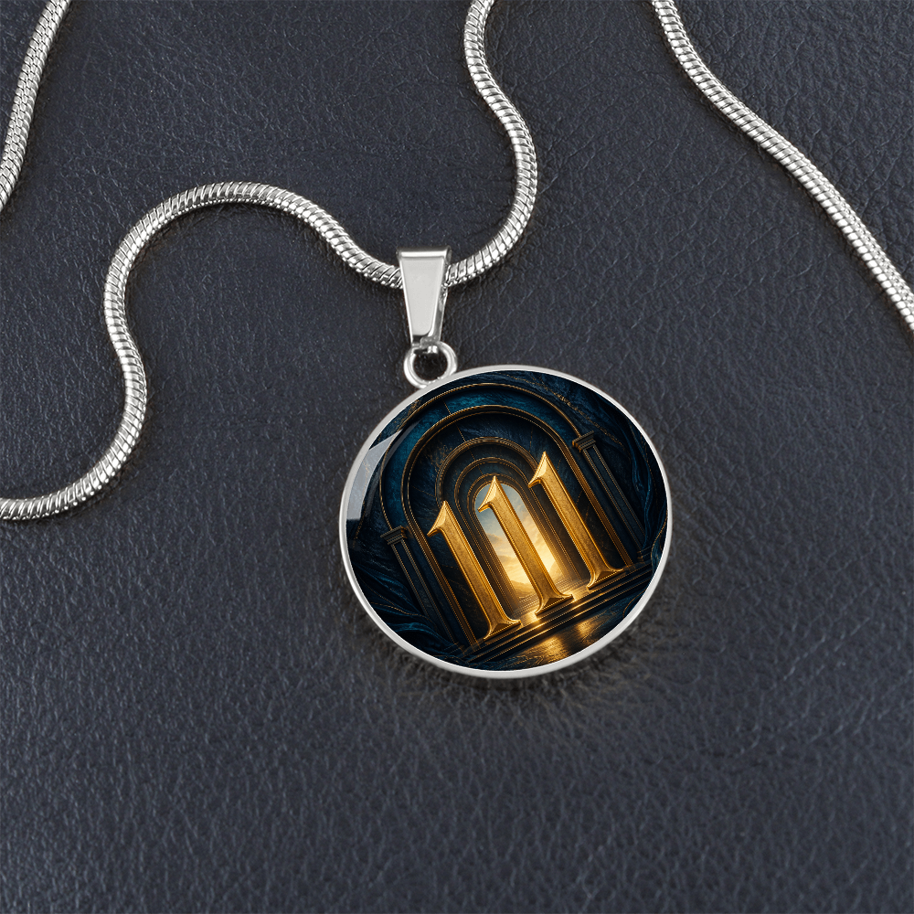 111 Angel Number Necklace | Cross the Threshold