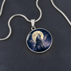 Wolf Moon Necklace | You Do Not Have to Shrink