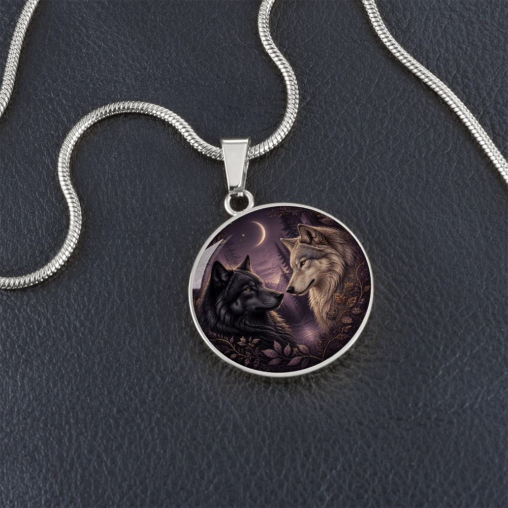 Wolf Pair Necklace | Loyalty Without Losing Yourself