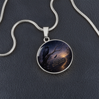Raven Memorial Necklace | What You Taught Me Still Answers