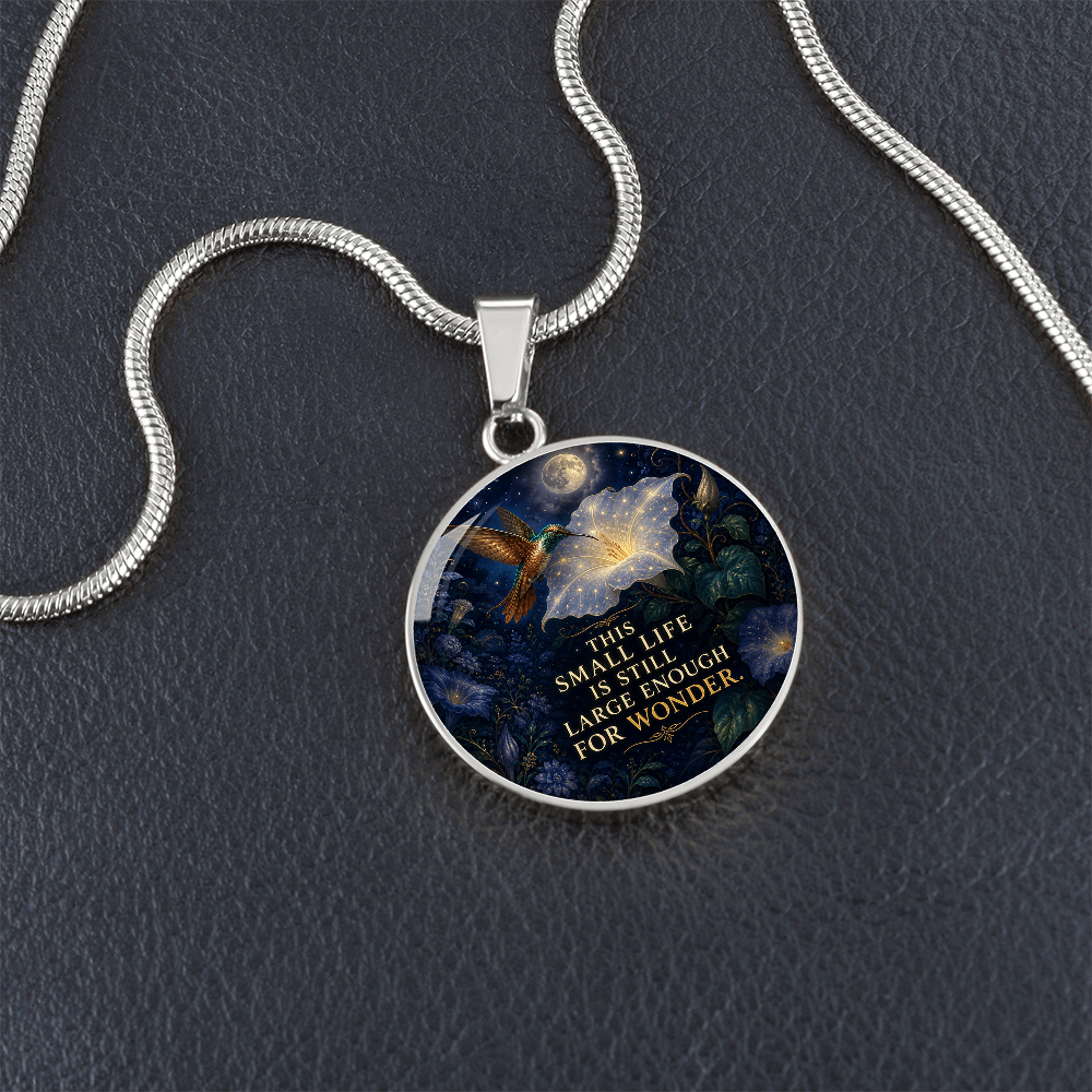 Hummingbird Necklace | A Life Large Enough for Wonder