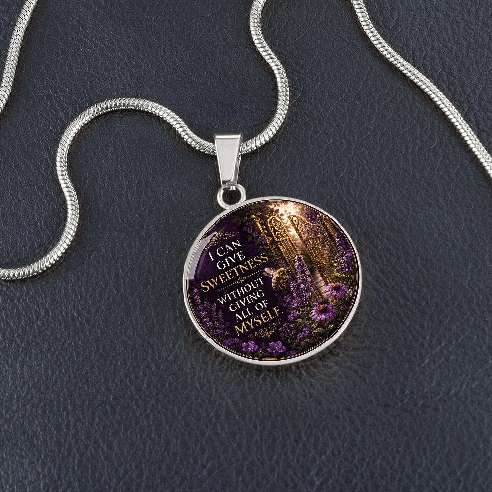Bee and Wildflower Necklace | Sweetness With Boundaries