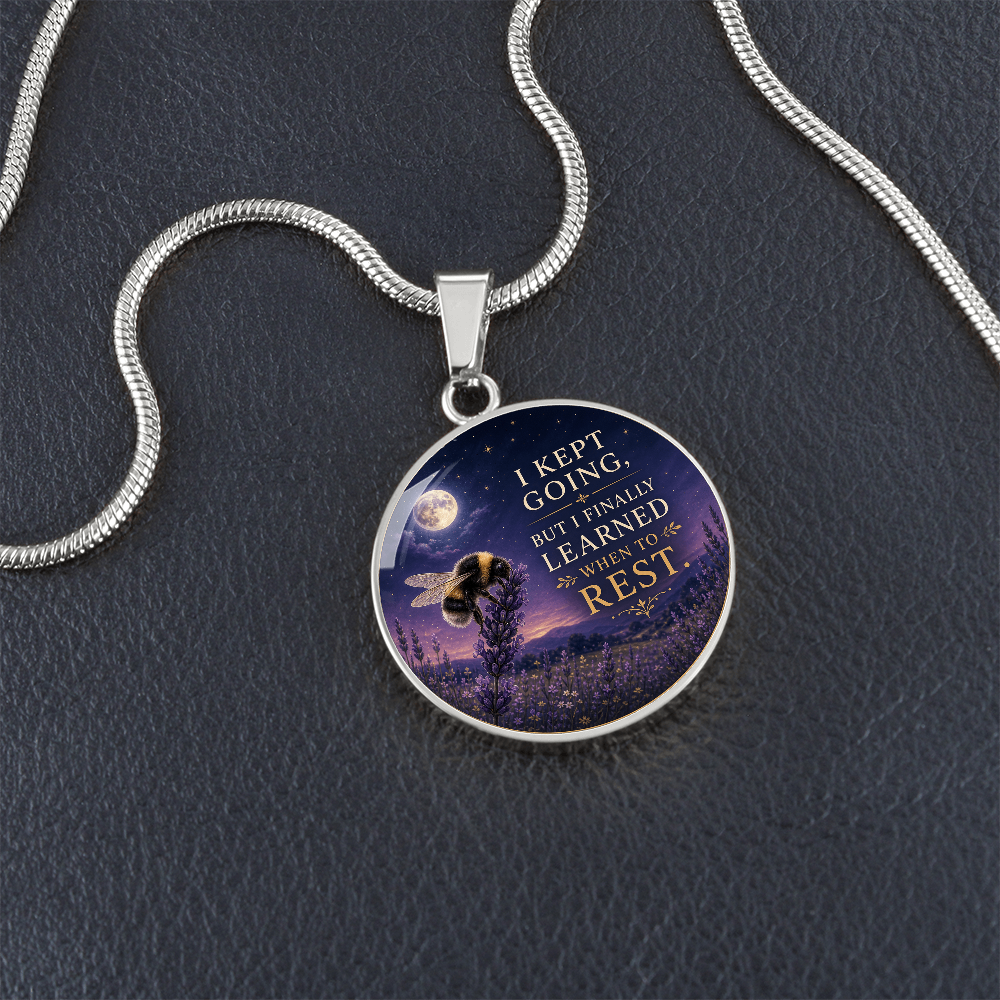 Bumble Bee Necklace | I Learned When to Rest