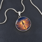 Gold Dragonfly Necklace | Carry the Light Forward