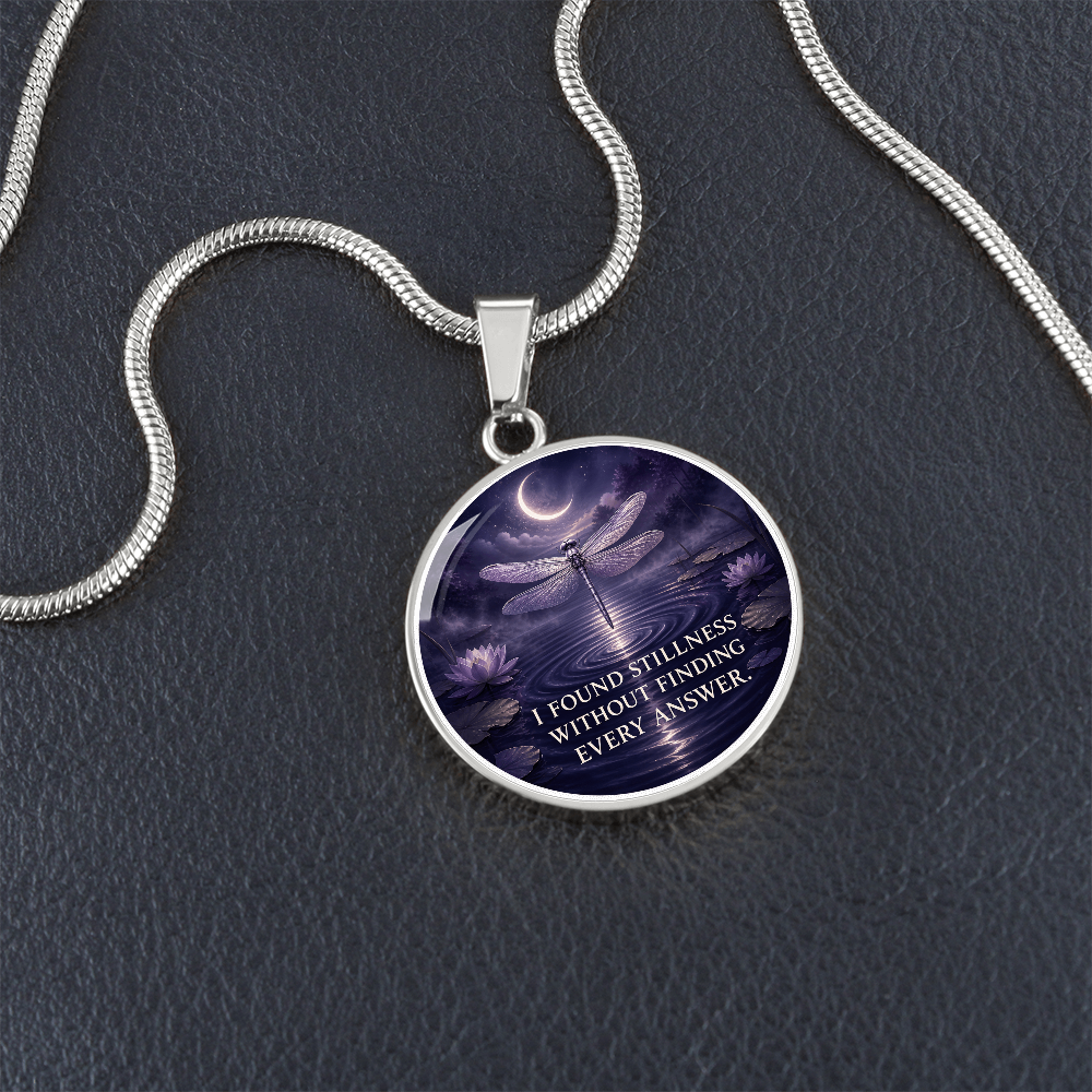Dragonfly Necklace | Stillness Without Every Answer