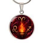 Fire Signs Zodiac Necklace | Give Your Fire Direction