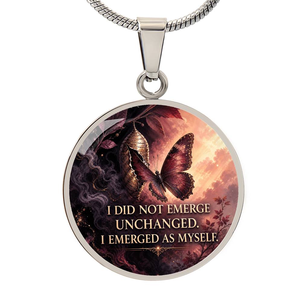 Butterfly Necklace | I Emerged as Myself