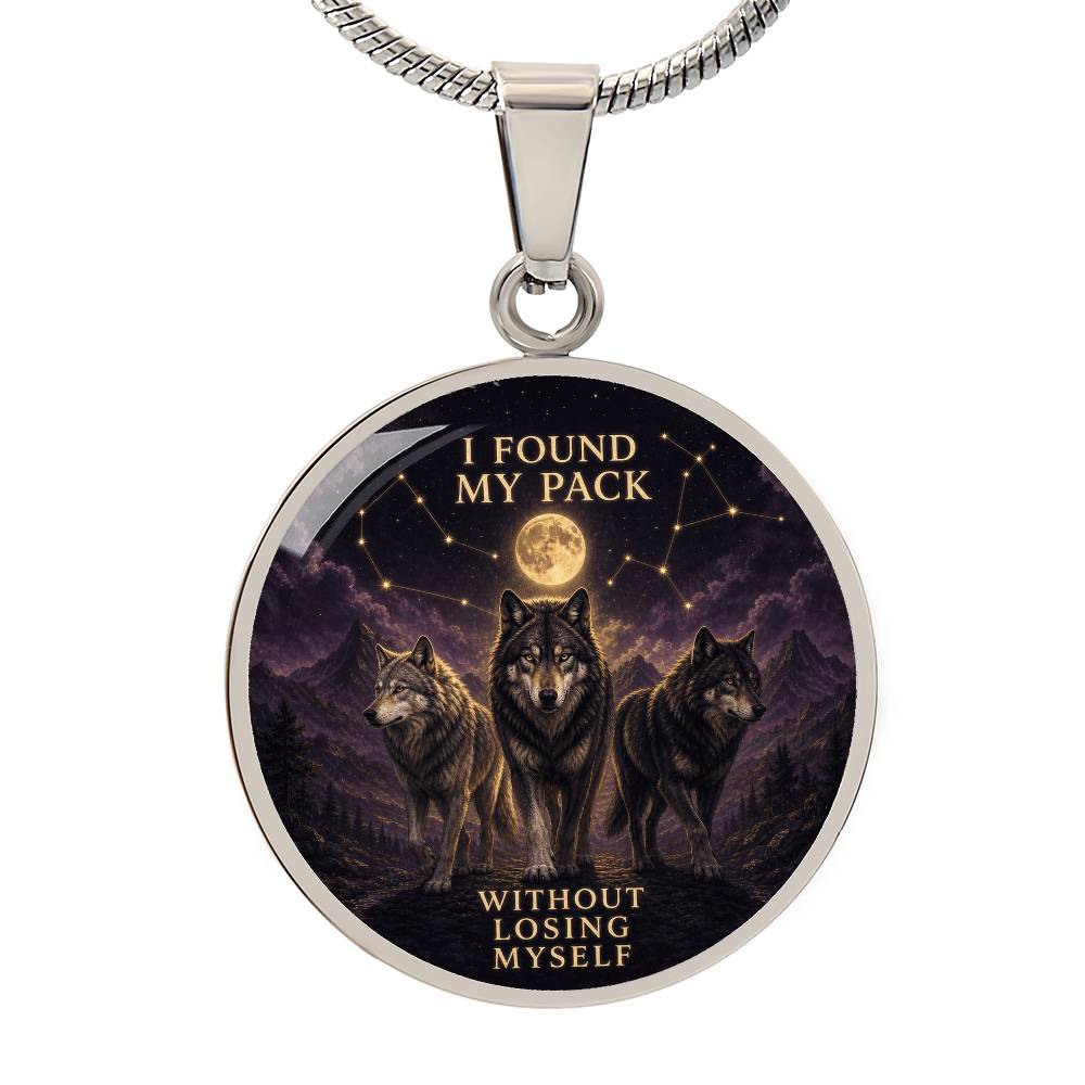 Wolf Pack Necklace | I Found My Pack Without Losing Myself