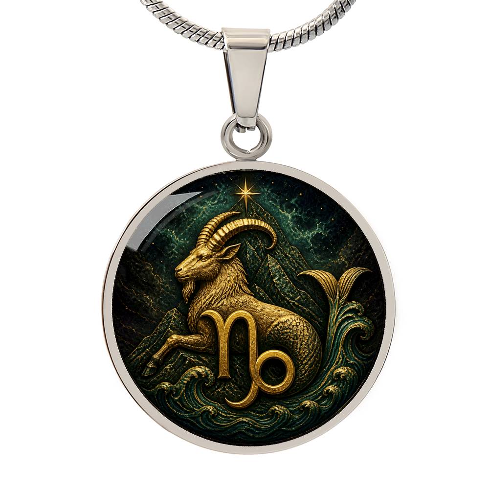 Capricorn Zodiac Necklace | Built to Hold