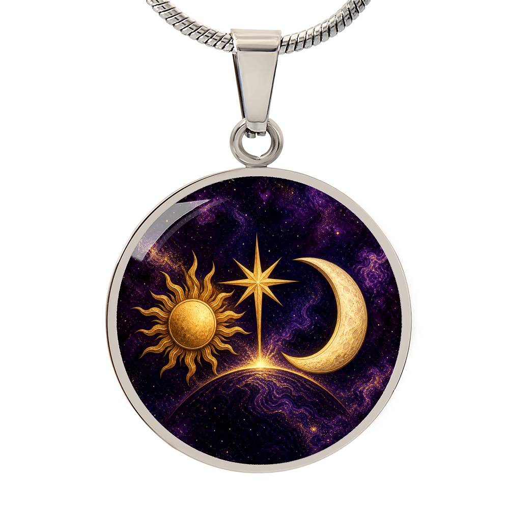 Sun Moon Rising Necklace | More Than One Truth