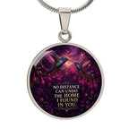 Mother Daughter Hummingbird Necklace | No Distance