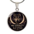 Wolf Necklace | My Loyalty Is a Choice, Not a Cage