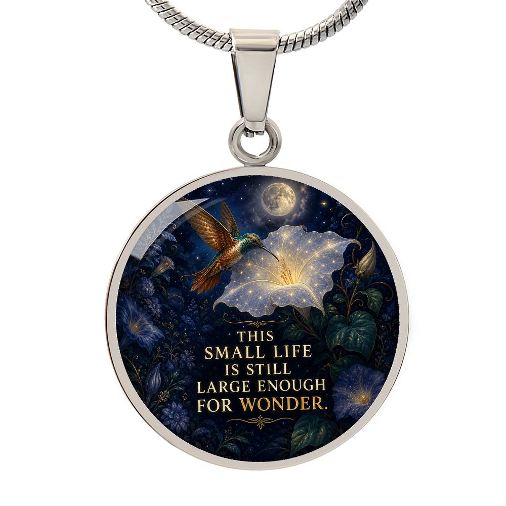 Hummingbird Necklace | A Life Large Enough for Wonder
