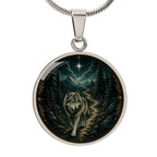 Wolf Necklace | Trust the Trail You Earned