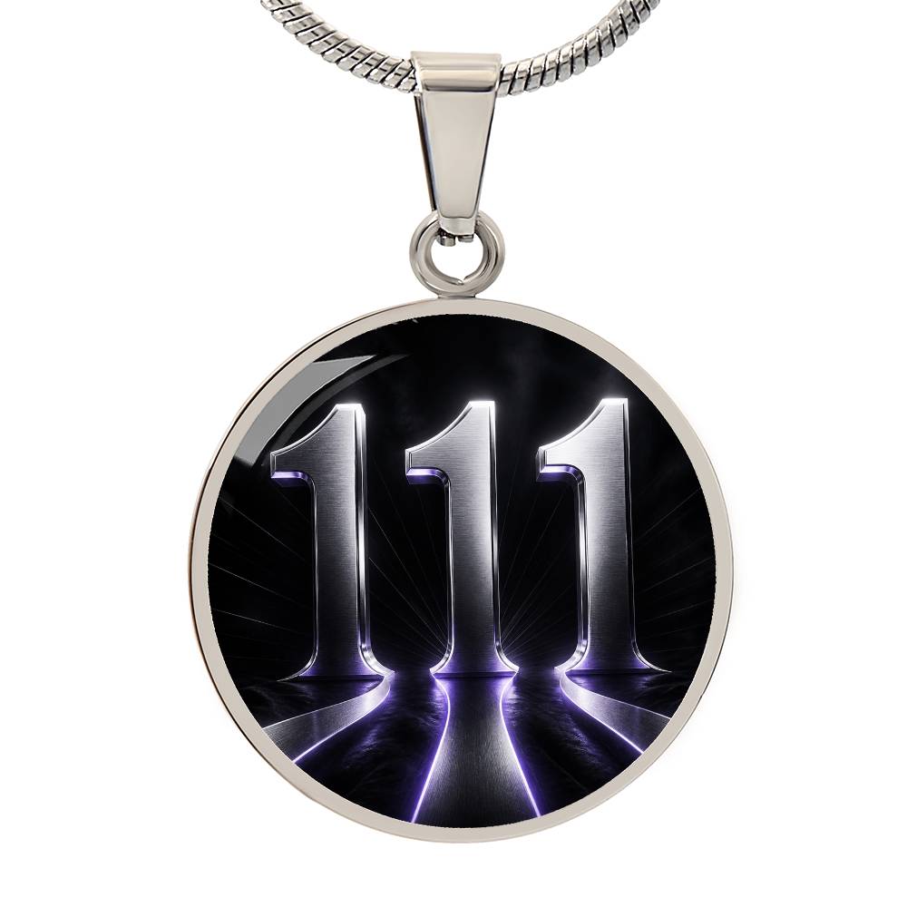 111 Angel Number Necklace | Own Your Direction