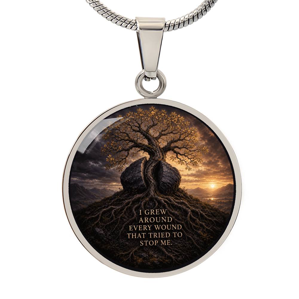 Tree of Life Necklace | I Grew Around Every Wound