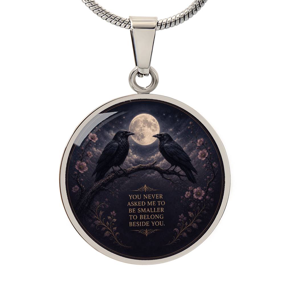 Two Ravens Necklace | Belong Without Becoming Smaller