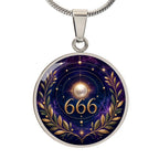 666 Angel Number Necklace | Return to Center