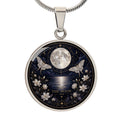 The Moon Tarot Necklace | Intuition and Mystery Pendant