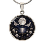 The Moon Tarot Necklace | Intuition and Mystery Pendant