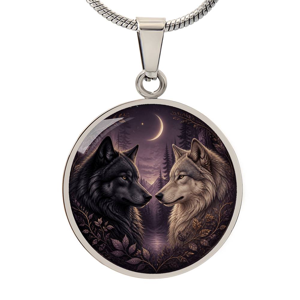 Wolf Pair Necklace | Loyalty Without Losing Yourself