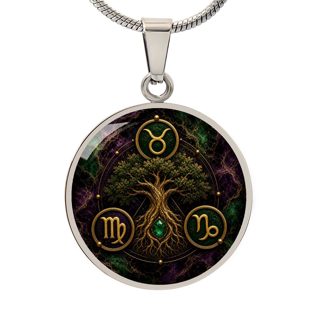 Earth Signs Zodiac Necklace | Root Before You Reach