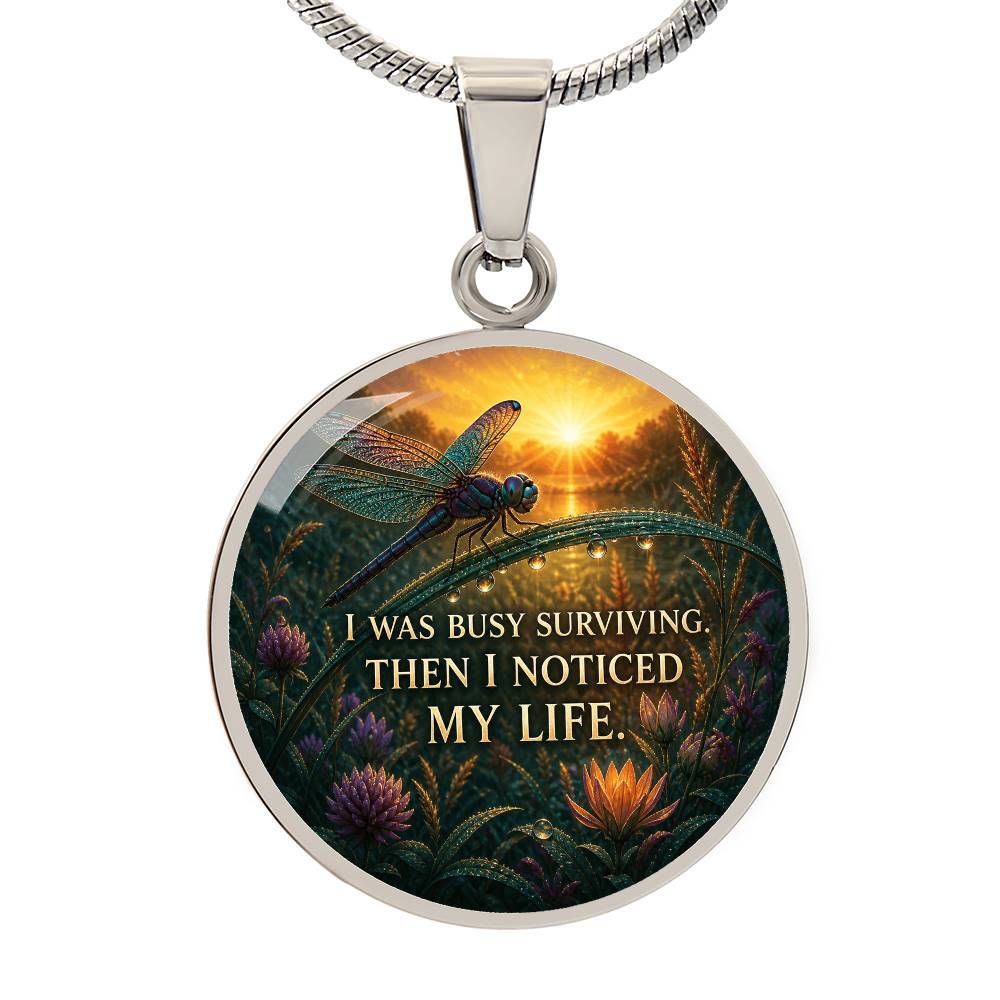 Dragonfly Necklace | Then I Noticed My Life