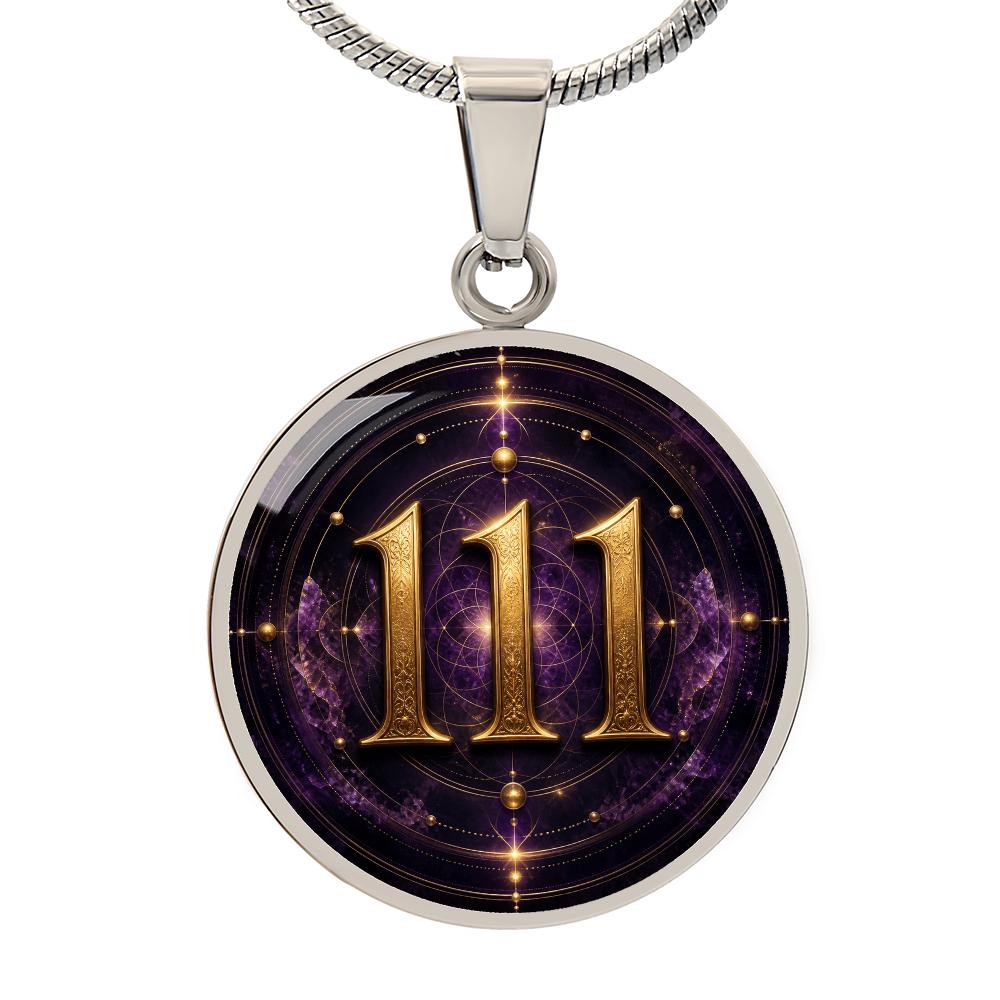 111 Angel Number Necklace | Choose Yourself